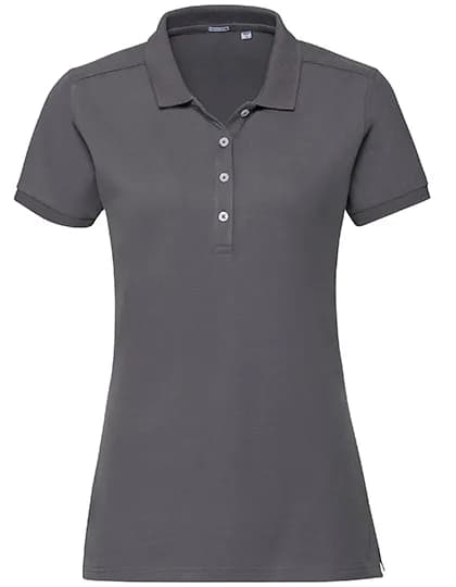 Ladies Fitted Stretch Polo - Convoy Grey (Solid)