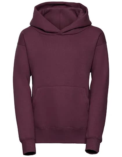 Kids Hooded Sweatshirt - Burgundy