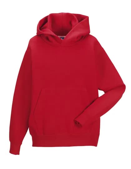 Kids Hooded Sweatshirt - Classic Red