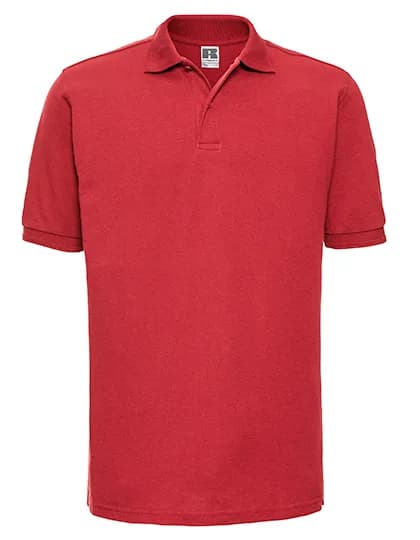 Hardwearing Polycotton Polo - Bright Red