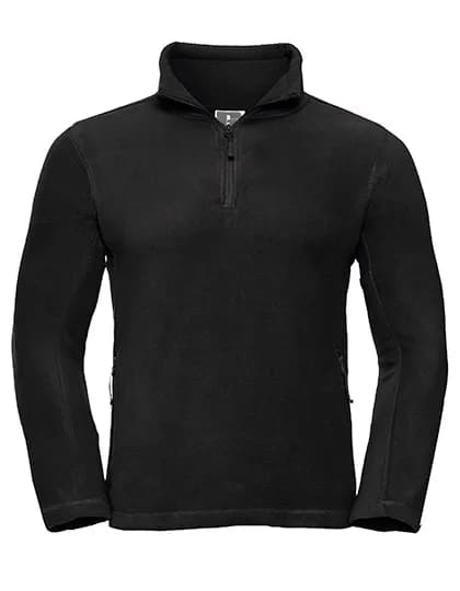Quarter Zip Outdoor Fleece - Black